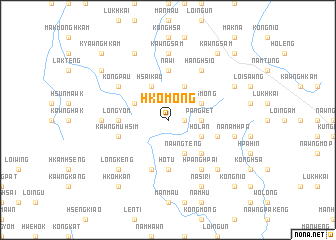 map of Hko-mong