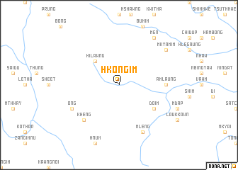 map of Hkong-im