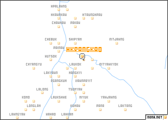 map of Hkrangkao