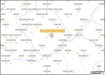 map of Hkümmanmaö