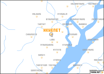 map of Hkwenet