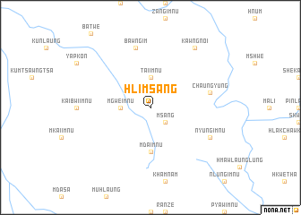 map of Hlimsang