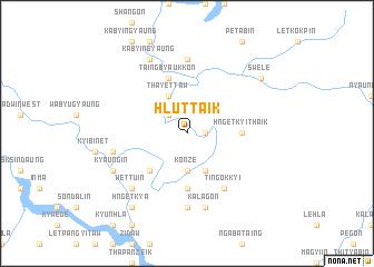 map of Hluttaik