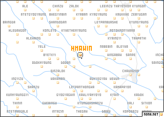 map of Hmaw-in