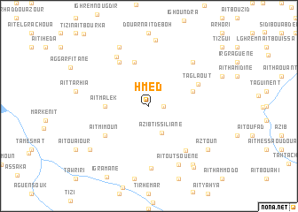 map of Hmed