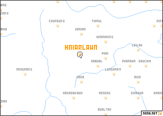 map of Hniarlawn