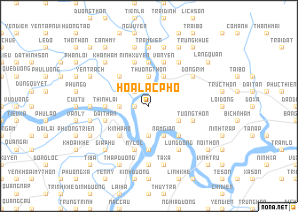 map of Hòa Lac Phố