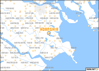 map of Hòa Nghĩa