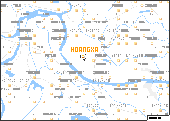 map of Hoằng Xá