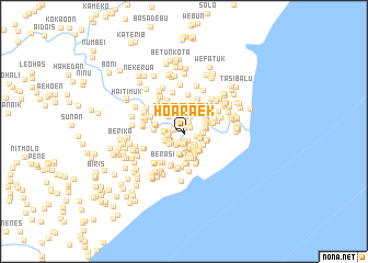 map of Hoaraek