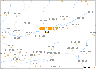 map of Hoba Sūta