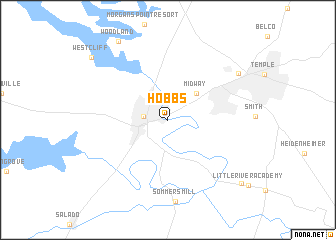 map of Hobbs