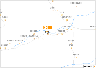 map of Hobe