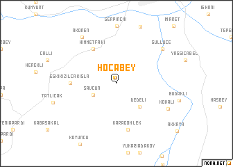 map of Hocabey