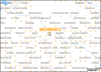 map of Hochbrück