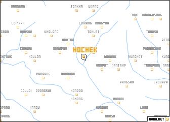 map of Hochek