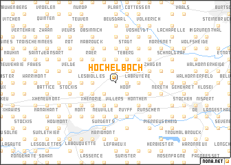 map of Hochelbach