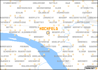 map of Hochfeld