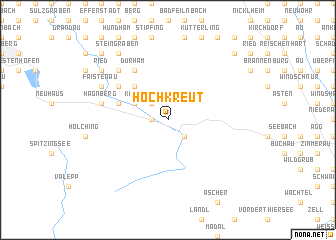map of Hochkreut