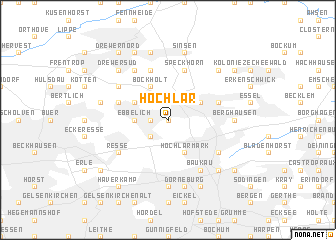 map of Hochlar