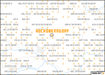 map of Hochoberndorf