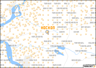 map of Hŏ-ch\