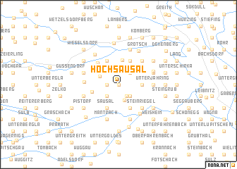 map of Hochsausal