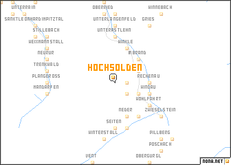 map of Hochsölden