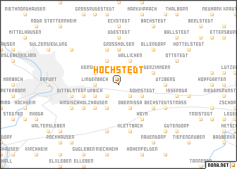 map of Hochstedt