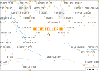 map of Hochstellerhof