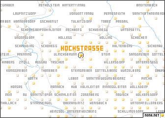 map of Hochstrasse