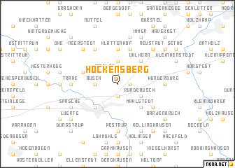 map of Hockensberg