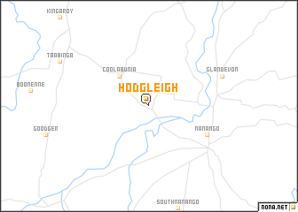 map of Hodgleigh
