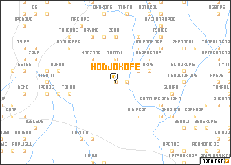 map of Hodjokofe