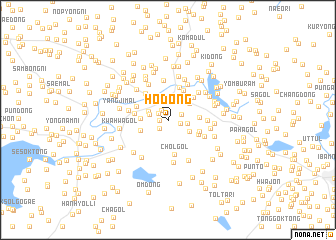 map of Ho-dong