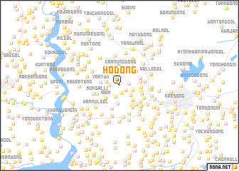 map of Ho-dong