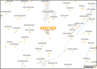 map of Hoech\