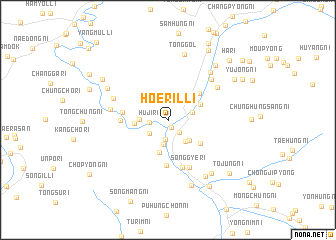 map of Hoeril-li