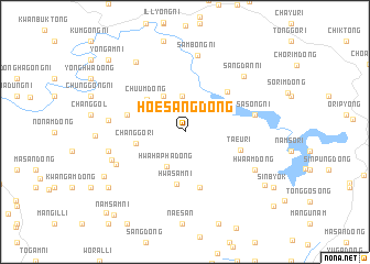 map of Hoesang-dong