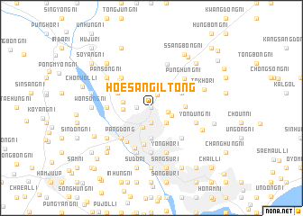 map of Hoesangil-tong