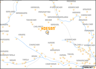 map of Hoesan