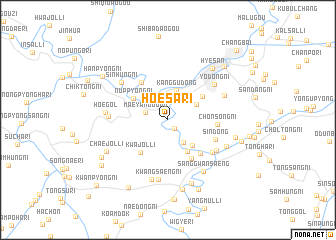 map of Hoesa-ri