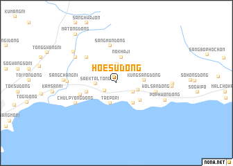 map of Hoesu-dong