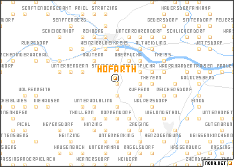 map of Höfarth