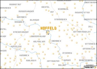 map of Hoffeld