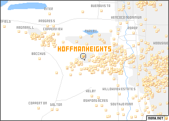 map of Hoffman Heights