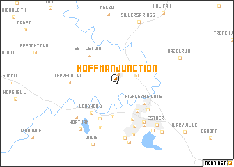 map of Hoffman Junction