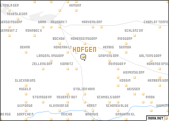 map of Höfgen