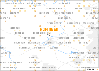 map of Höfingen