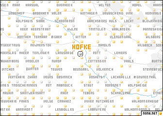 map of Höfke